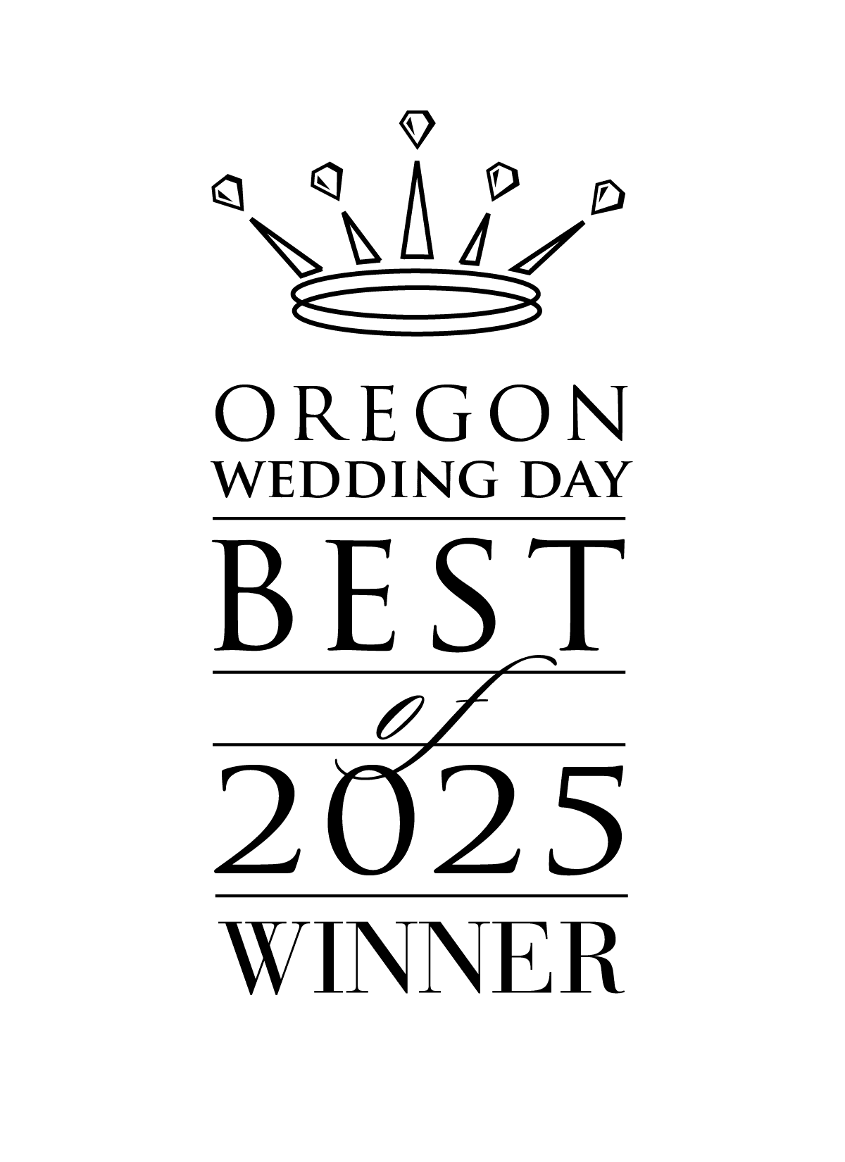 Oregon Wedding Day Best of 2025 Winner